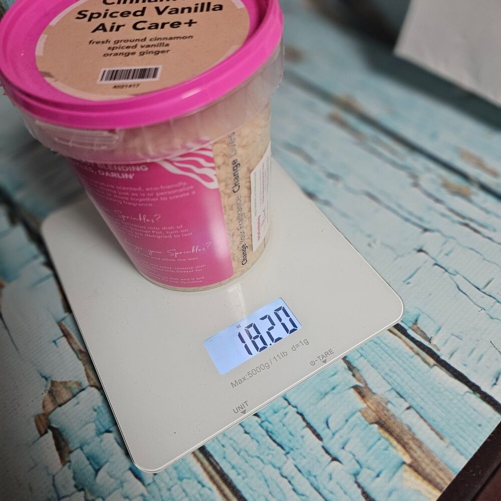 Pink Zebra Cinnamon Spiced Vanilla Sprinkles 16 oz Air Care+ Wax Melts Fragrance